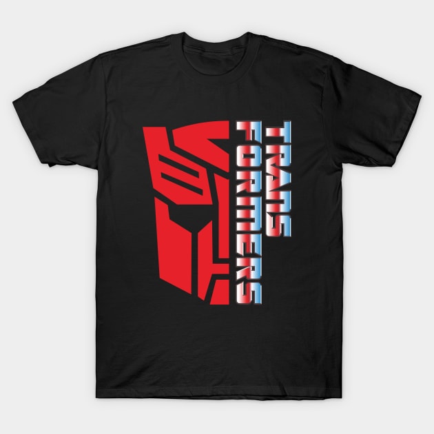 Transformers Logo Neon T-Shirt by cInox